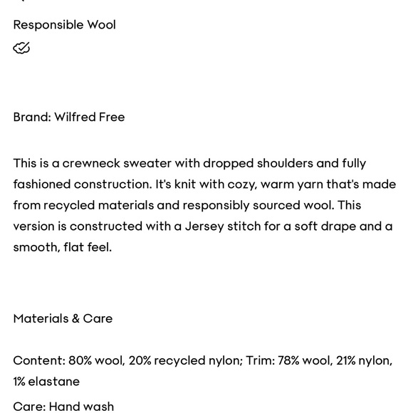 Wilfred free bronco sweater - Picture 7 of 7